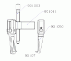 EXTRACTOR FORZA SERIE 9000T DE 3 PATAS
